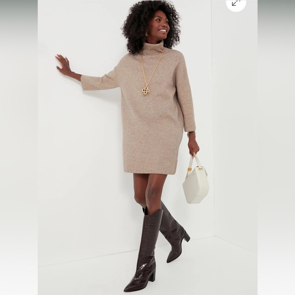 Tuckernuck POMANDER PLACE Noir Vivianne Dress rib knit - Picture 12 of 12